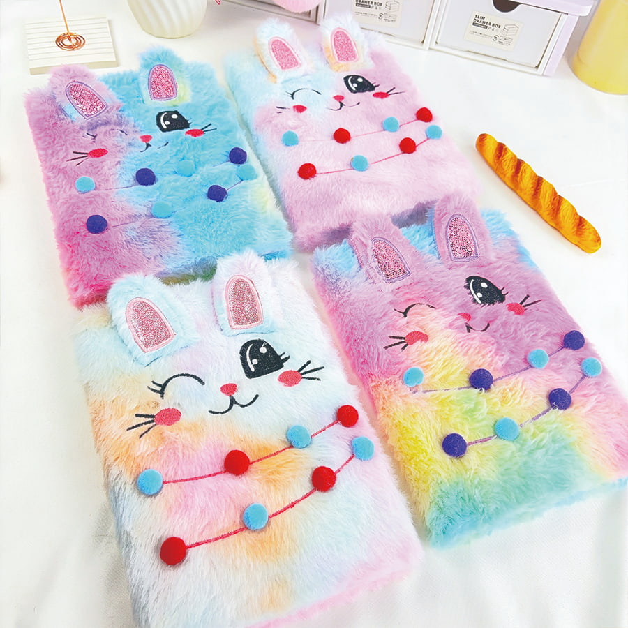 A5 Cute Cat Diary Plush Codicillus A5 Cute Cat Diary Plush Codicillus