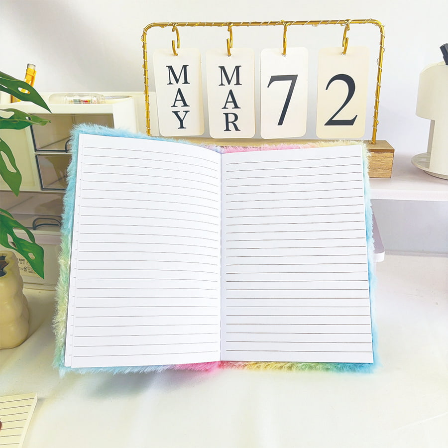 A5 Cute Cat Diary Plush Codicillus