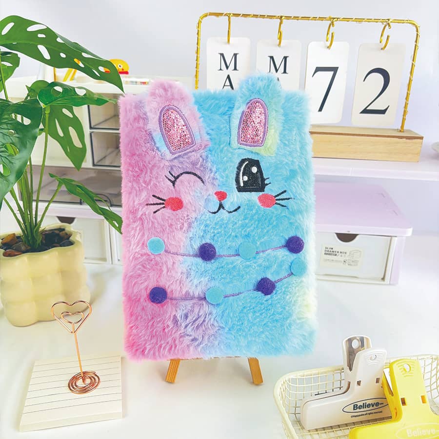 A5 Cute Cat Diary Plush Codicillus A5 Cute Cat Diary Plush Codicillus