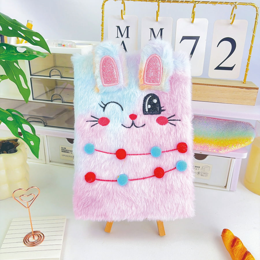 A5 Cute Cat Diary Plush Codicillus