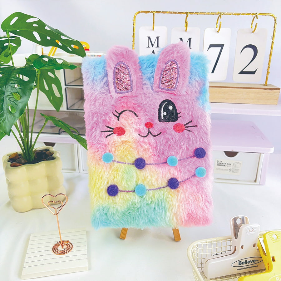 A5 Cute Cat Diary Plush Codicillus