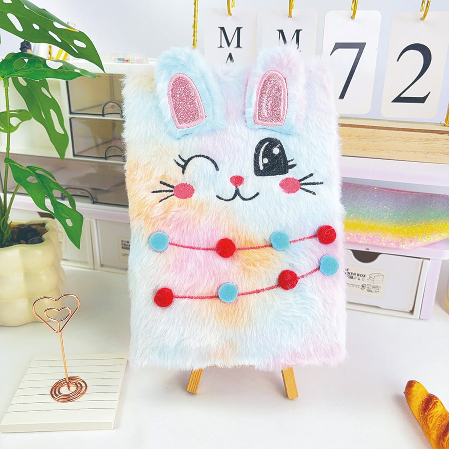 A5 Cute Cat Diary Plush Codicillus